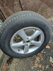 predám elektróny 5x114,3 r17 s pneu Michelin - ZĽAVA
