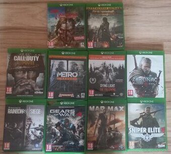 Predám hry na xbox one s
