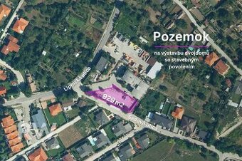 Pozemok na výstavbu DVOJDOMU so STAVEBNÝM POVOLENÍM - Dunajs