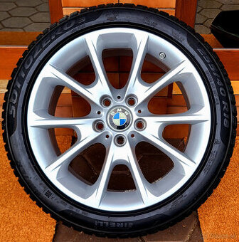 alu R18 5x120, dvojrozmer, zimné pneu, orig. BMW rada 3 /+Z4