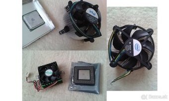 Intel Pentium 4 s775 + Intel Celeron s370 + 3x Active cooler