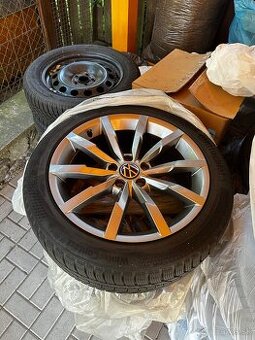 5x112 r18 zimne pneu na diskoch Passat B8/B9 r-line