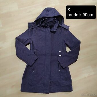 Fialová softshellová bunda