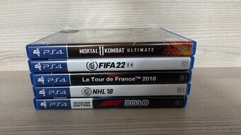 PS4 HRY - FIFA,NHL,LTDF,F1,MK11,TY