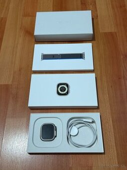 Predám Apple Watch Ultra 49mm Natural titanium Stav Nových