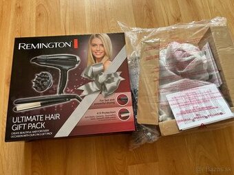 Remington fén D5215 a žehlička na vlasy S1510