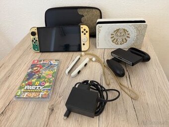 Nintendo Switch OLED Zelda: Tears of the Kingdom + SD + hra