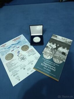 10 EUR 2025 Prvý medzinárodný športový turnaj na území SR - 1