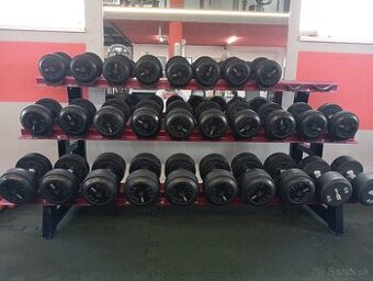 Jednoručne činky pogumovane