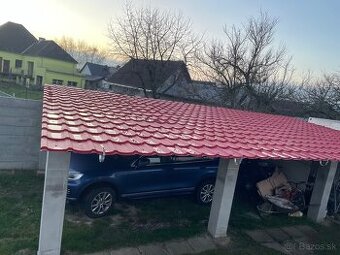 Strešný plech Maslen Škrydlplech červený