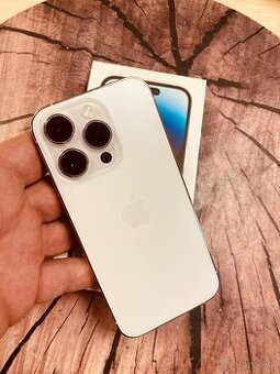 iPhone 14 pro 128 Sillver batéria 87% nádherný top stav