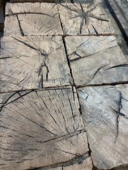 Betónová dlažba - imitácia drevo