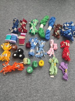 Chemlón, bavlnky na vyšívanie