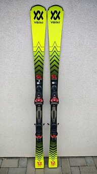 Völkl Racetiger SL, Lyže Volkl , vázání Marker Motion 12