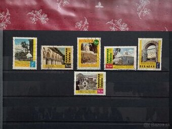 Poštové známky č.825 - Ekvádor - architektúra komplet