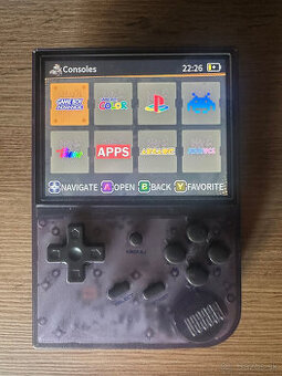 Retro konzola Anbernic RG35XX (Atomic Purple) + 64GB karta