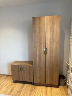 Skriňa + malá skrinka + komoda