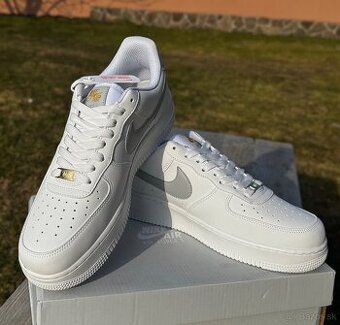 Nike Air Force 1 Low “White Light Silver” – EU 43 – NOVÉ