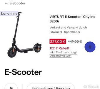 Predám novú elektrickú kolobezku
