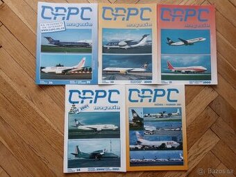 Časopisy o dopravných lietadlách CAPC Magazín