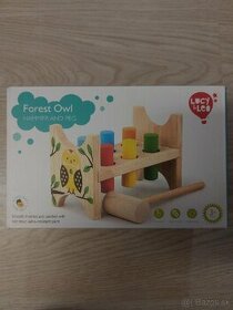 Drevená hračka Forest owl Lucy & Leo