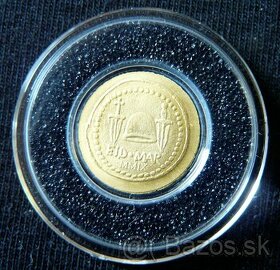 Drobné zlaté mince 0.999 Au 0.5 g - 1