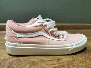 Ružové skate topánky Vans Old Skool v. 38