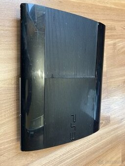 PS3 Ultra Slim 500 GB+2 ovládače+hry+volant - 1