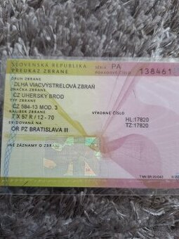ČZ 584-13 MOD.3