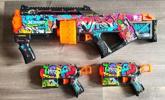 x-shot skins graffiti - 3 zbrane