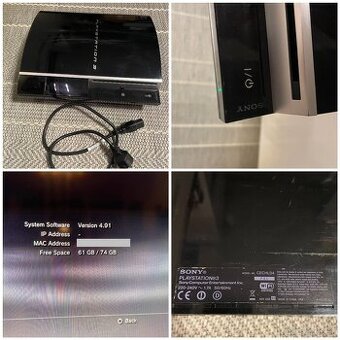PlayStation 3 CECHL04 80GB - pokazene