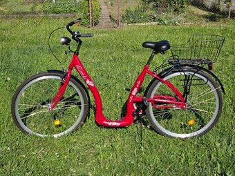 Dámsky bicykel pre seniorov