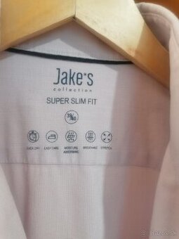 Košeľa pánska super slim fit Jake´s 39/40