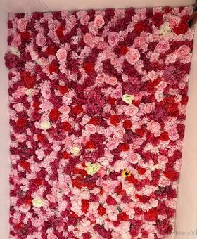 Krásna kvetinová stena - 1