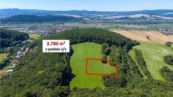 Opatová – 3.800 REKREAČNÝ POZEMOK 200 m od Trenčína