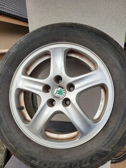 =SKODA Alu Disky R15 6Jx15 ET 38, 5x100=