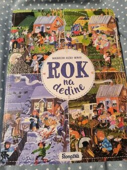 Kniha detská Rok na dedine