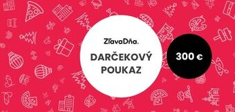 Darčekový poukaz ZľavaDňa v hodnote 300€