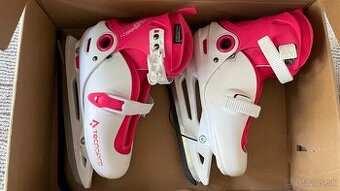 Dievčenské korčule nastaviteľné 33-36