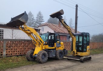 Zemné a výkopové práce minibagrom a mininakladačom