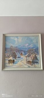 Obrazy olej na plátne v ramoch