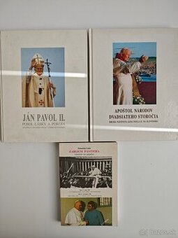 Pápež Ján Pavol II. - 3 knihy za 3€