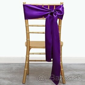 Stuhy na stoličku fialové