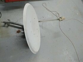 satelitná parabola , držiak , konvertor pre 4 televízory - 1