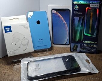 IPhone XR 64GB Blue + DARČEKY-TOP PONUKA