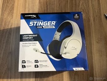 herné, bezdrôtové slúchadlá HyperX Stinger Core Wireless PS5