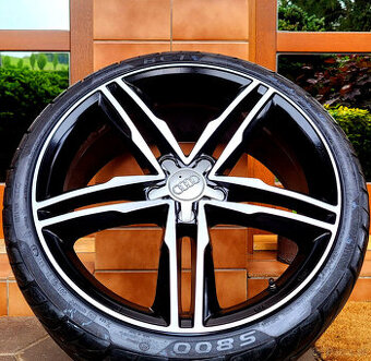 alu R19 5x112, pneu 235/35, Audi A4, VW Passat, SuperB...