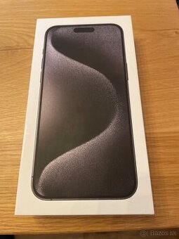 IPHONE 15 PRO MAX BLACK 256GB