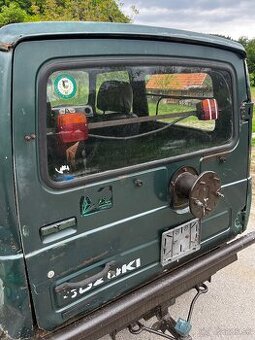 Zadné dvere celoplech Suzuki Samurai