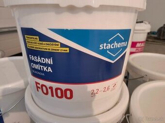 Predam bielu fasadnu silikonovu omietku